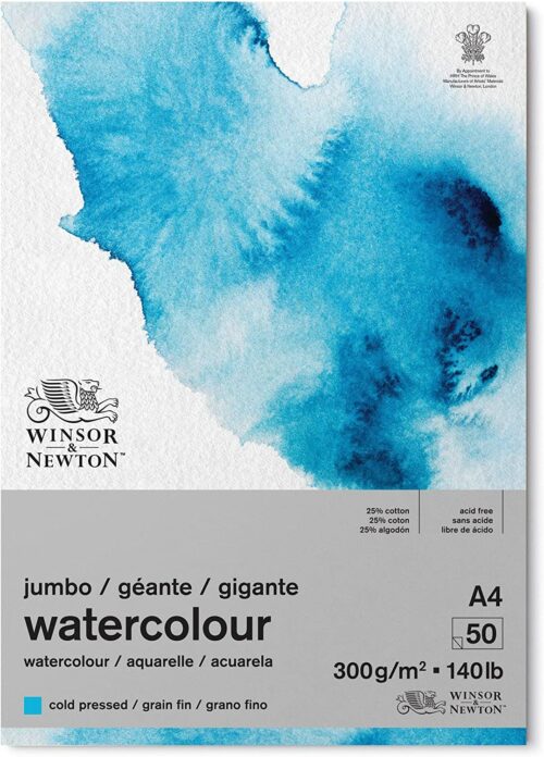 Winsor & Newton Aquarellpapier Jumbo 50