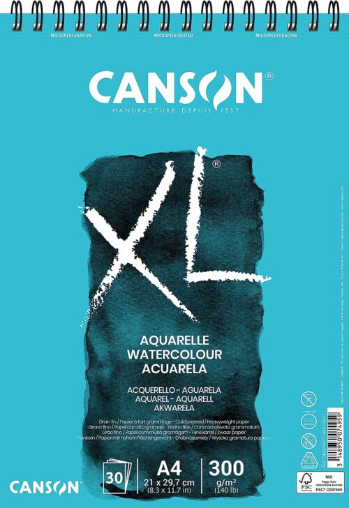 CANSON XL Aquarellpapier A4