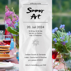 Event – SommerArt 2024 – Samstag, 20. Juli 2024